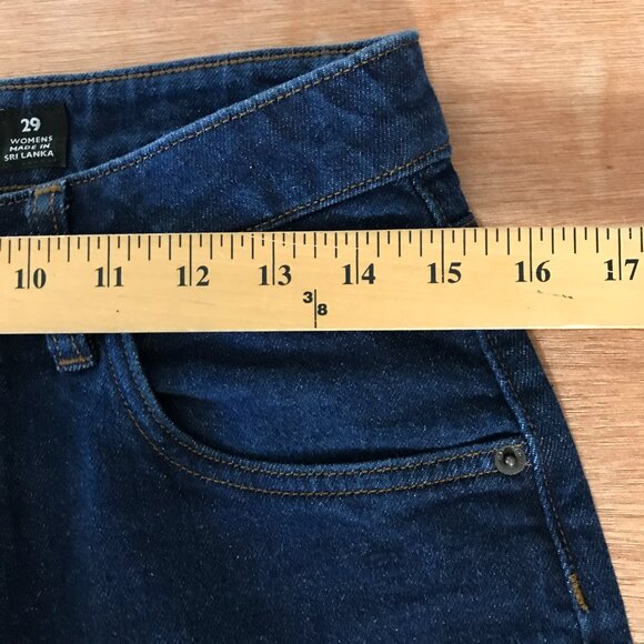 Patagonia Women's Straight Leg Jeans - Dark Blue - Picture 10 of 12